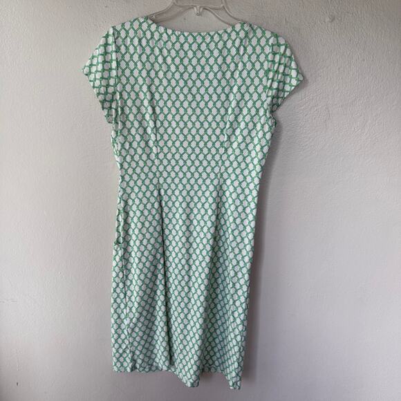J. McLaughlin Catalina Dress size S Green white - Picture 7 of 9